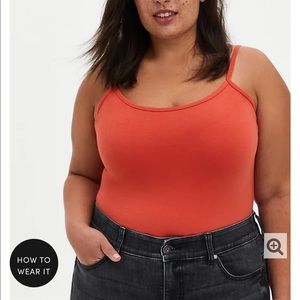 Plus size Torrid Foxy cami-Rust